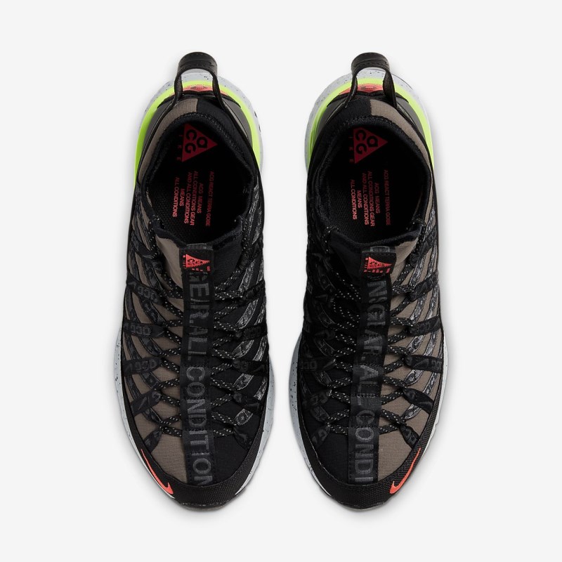 Nike ACG React Terra Gobe Sneakers Herre Sort | DH5902-913