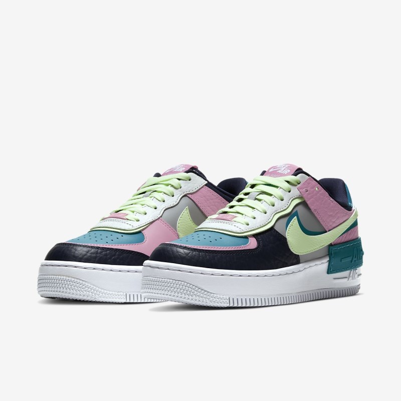 Nike AF-1 Shadow SE Sneakers Dame LyseGrå | JS6022-023