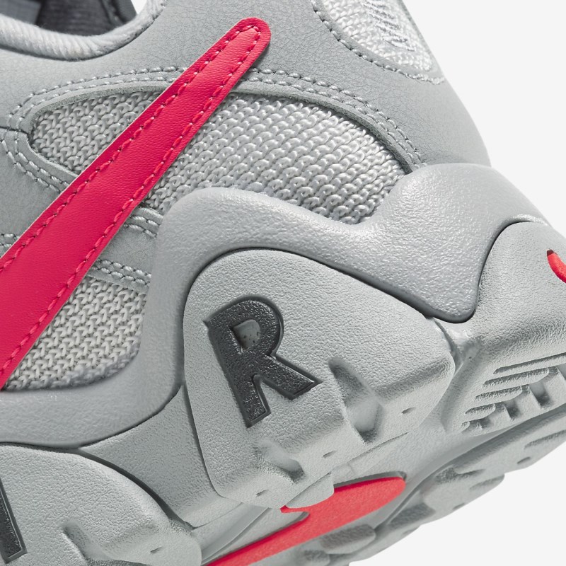 Nike Air Barrage Lav Basketball Sko Børn LyseGrå | LA7197-872