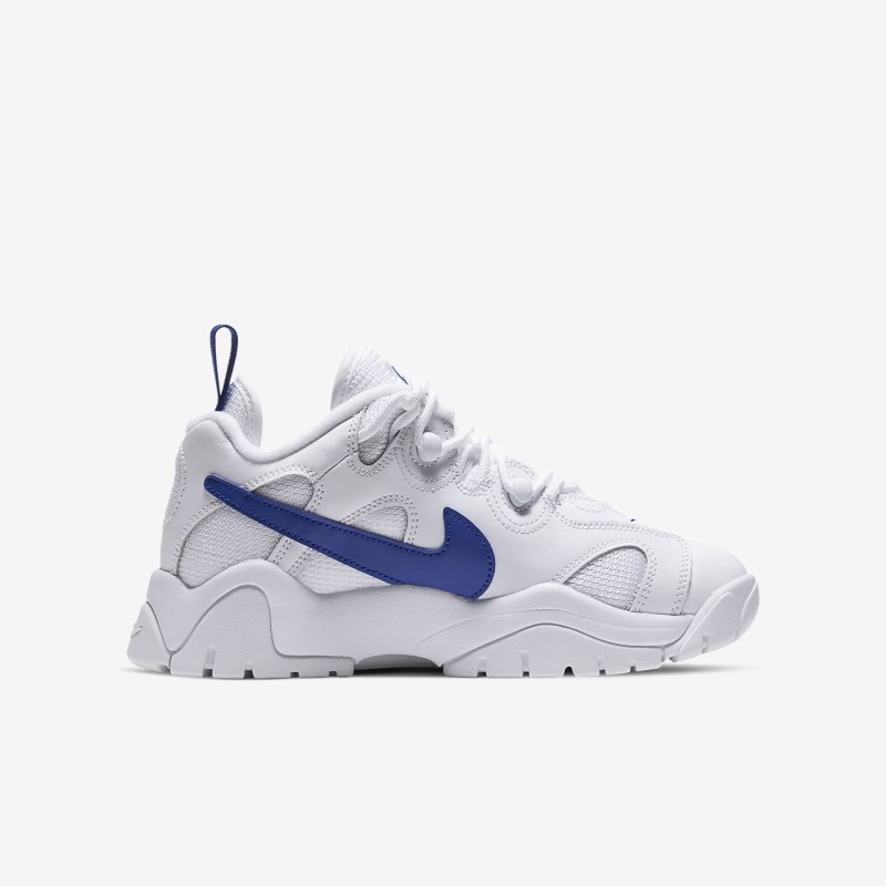 Nike Air Barrage Lav Sneakers Børn Hvide | DD1988-766