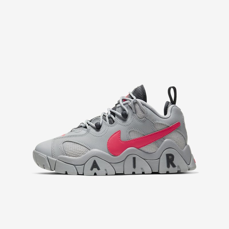 Nike Air Barrage Lav Sneakers Børn LyseGrå | OP2200-220