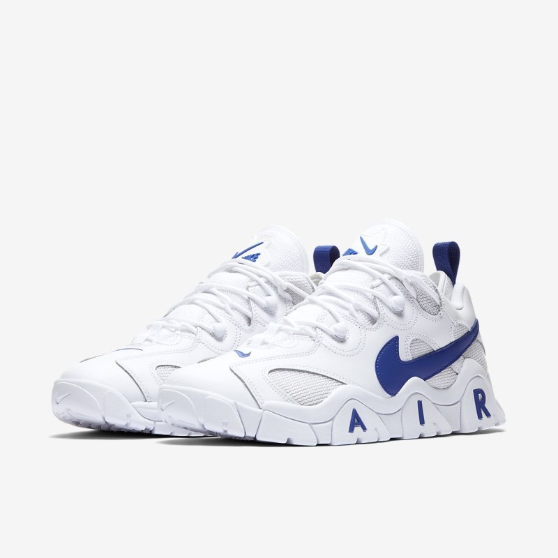 Nike Air Barrage Lav Sneakers Herre Hvide | UF0109-912