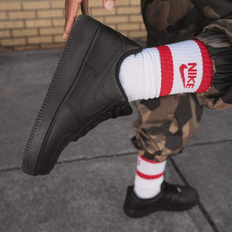 Nike Air Force 1 '07 Sneakers Dame Sort | OW0139-136