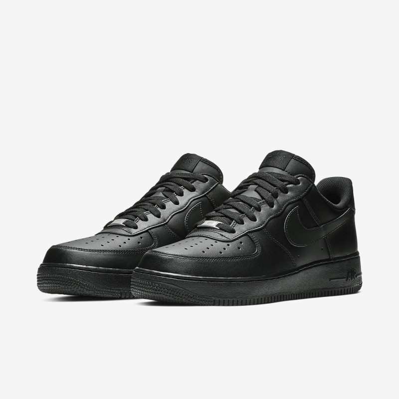 Nike Air Force 1 '07 Sneakers Herre Sort | YM1589-823