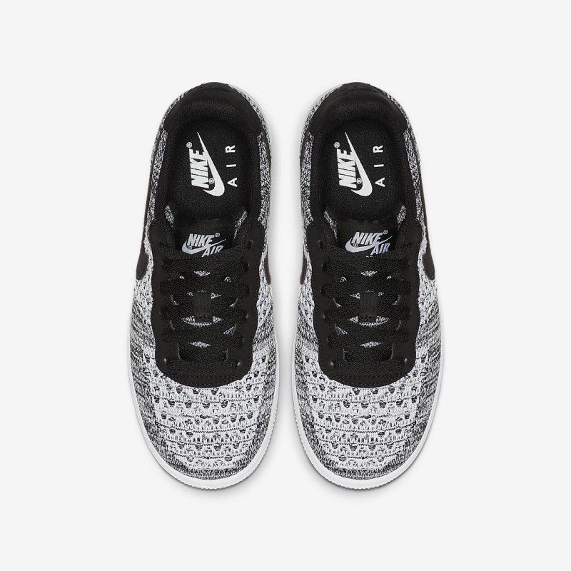 Nike Air Force 1 Flyknit 2.0 Sneakers Børn Sort | DE3845-453