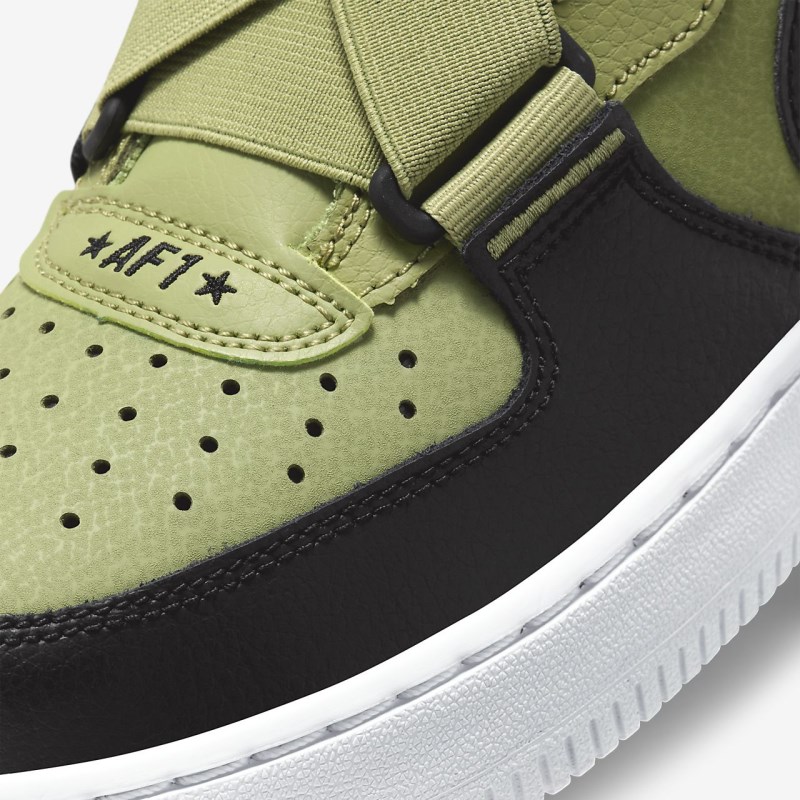 Nike Air Force 1 Highness Sneakers Børn Olivengrøn | JJ1187-818