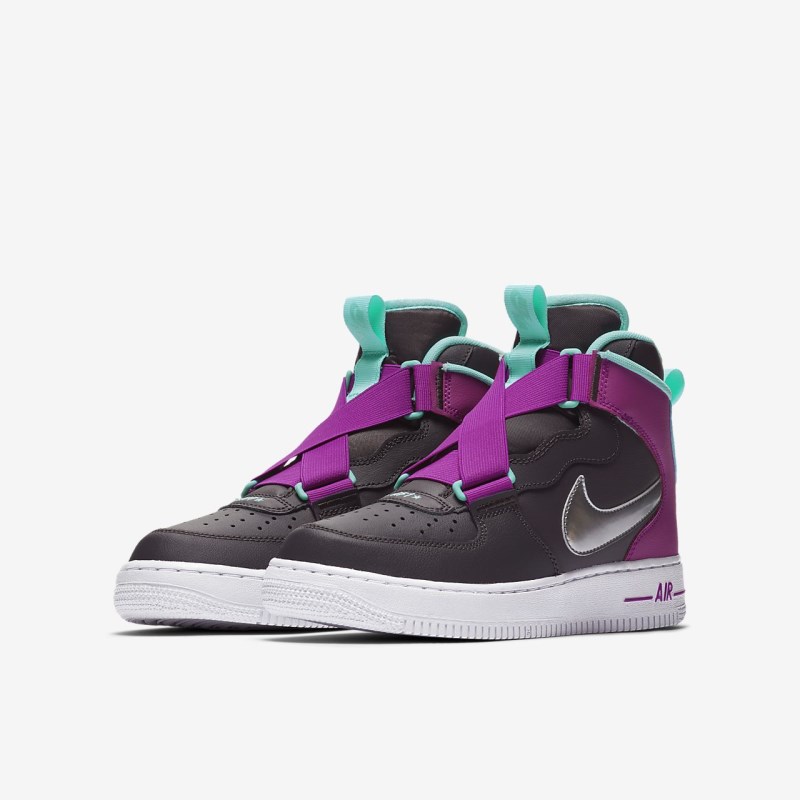 Nike Air Force 1 Highness Sneakers Børn Grå | RB5110-679