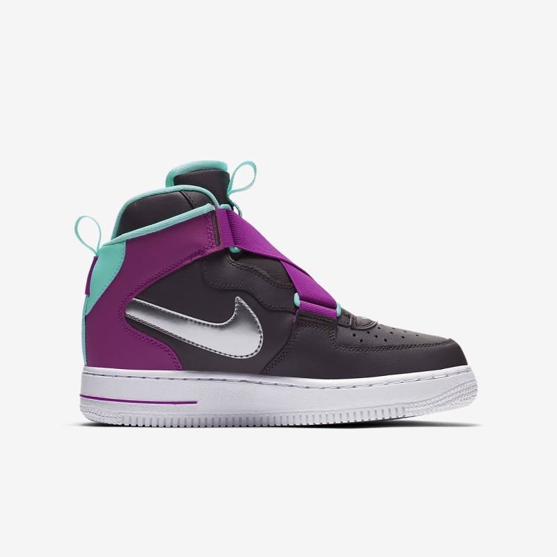 Nike Air Force 1 Highness Sneakers Børn Grå | RB5110-679