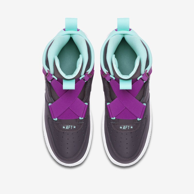 Nike Air Force 1 Highness Sneakers Børn Grå | RB5110-679