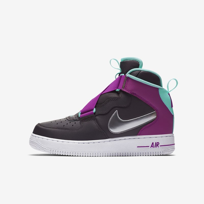Nike Air Force 1 Highness Sneakers Børn Grå | RB5110-679