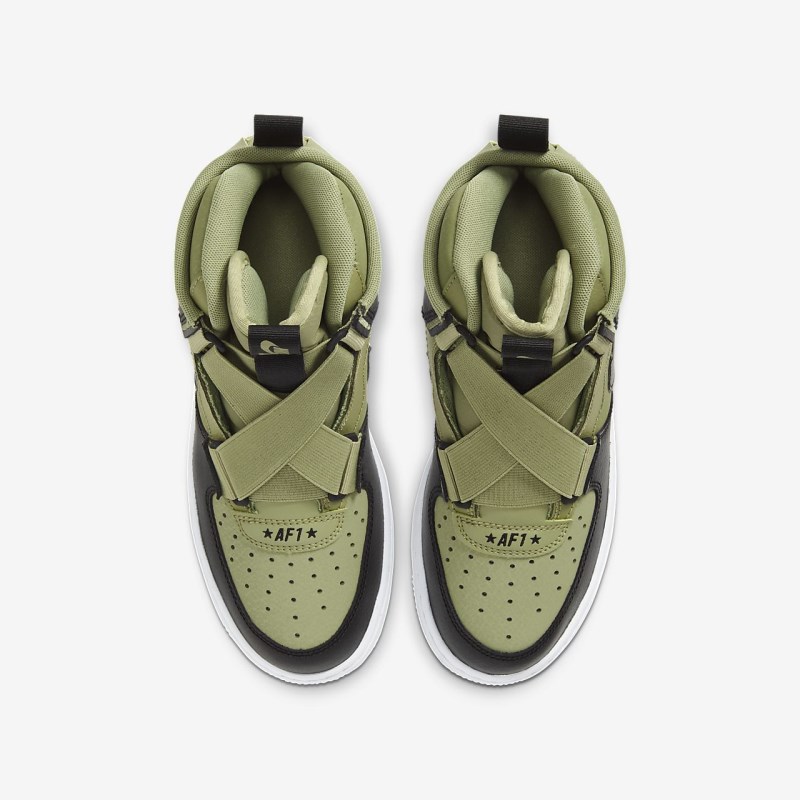 Nike Air Force 1 Highness Sneakers Børn Olivengrøn | TM1734-310