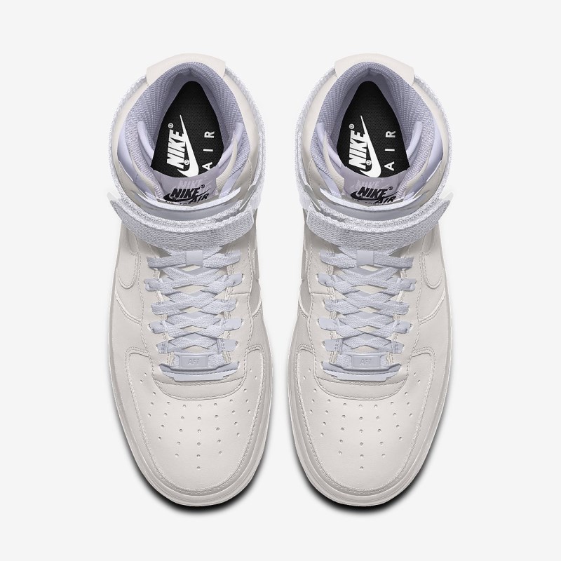Nike Air Force 1 Høje Sneakers Dame Hvide | KK3985-566
