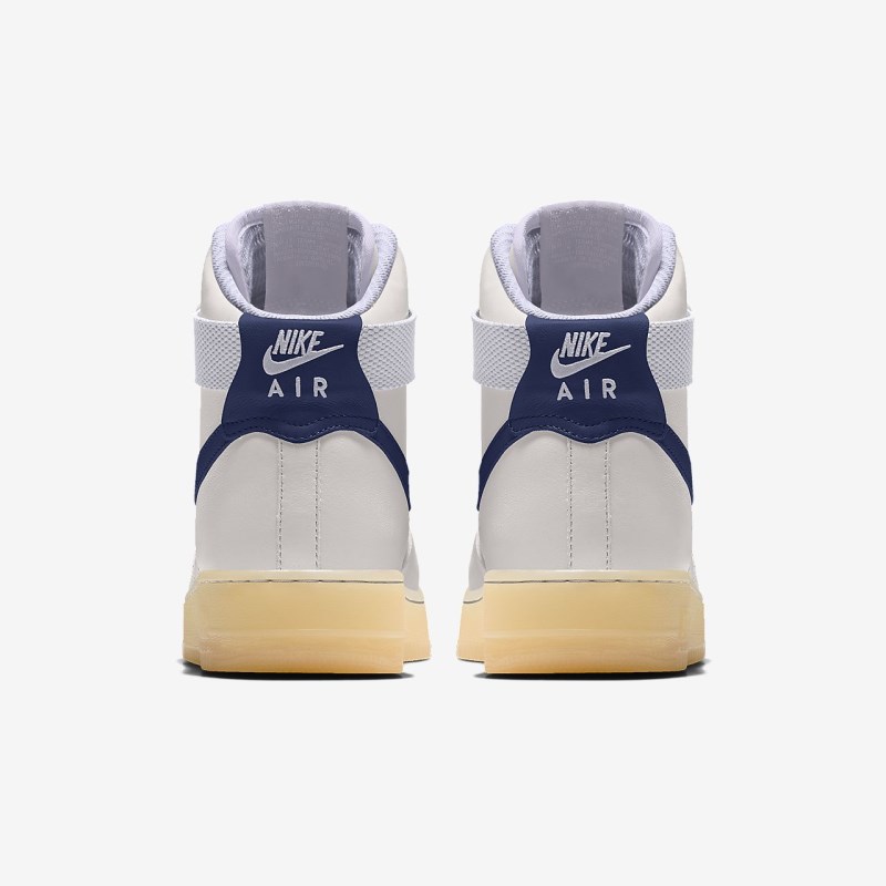 Nike Air Force 1 Høje Sneakers Herre Hvide | BJ3088-436