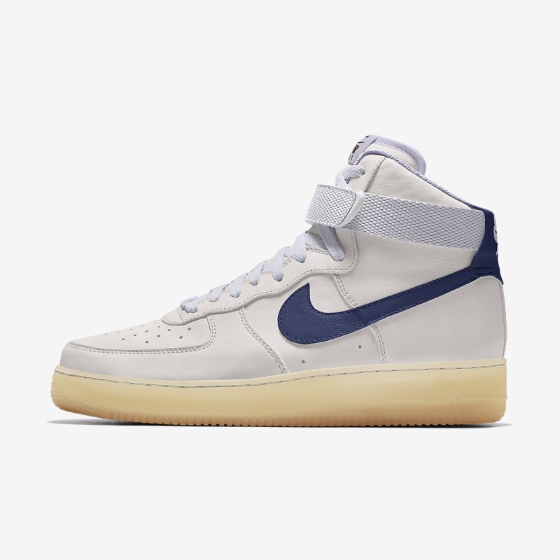 Nike Air Force 1 Høje Sneakers Herre Hvide | BJ3088-436