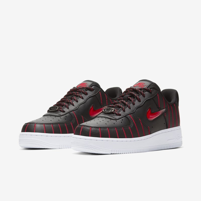 Nike Air Force 1 Jewel Sneakers Dame Sort | KB8335-721