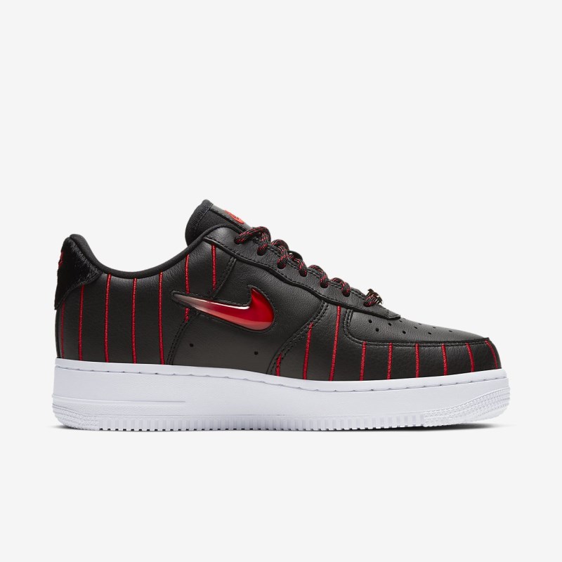 Nike Air Force 1 Jewel Sneakers Dame Sort | KB8335-721