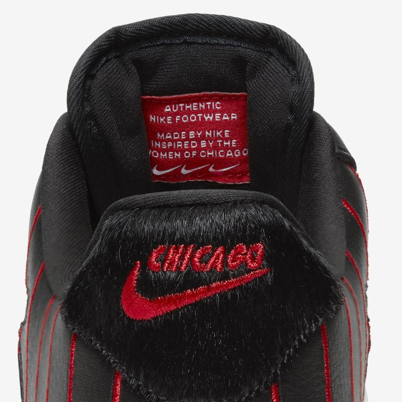 Nike Air Force 1 Jewel Sneakers Dame Sort | KB8335-721