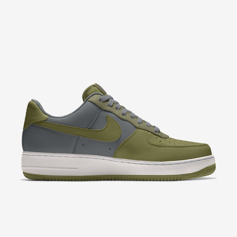 Nike Air Force 1 Lav Sneakers Dame Grøn | RB7879-173