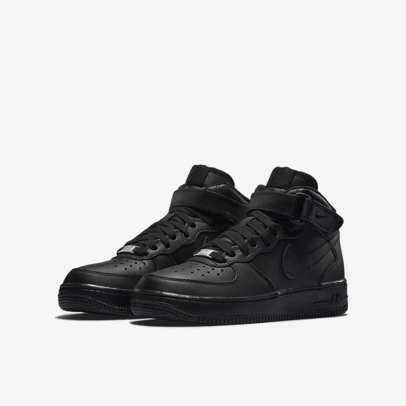 Nike Air Force 1 Mid 06 Sneakers Børn Sort | UF0698-863
