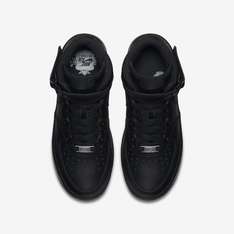 Nike Air Force 1 Mid 06 Sneakers Børn Sort | UF0698-863