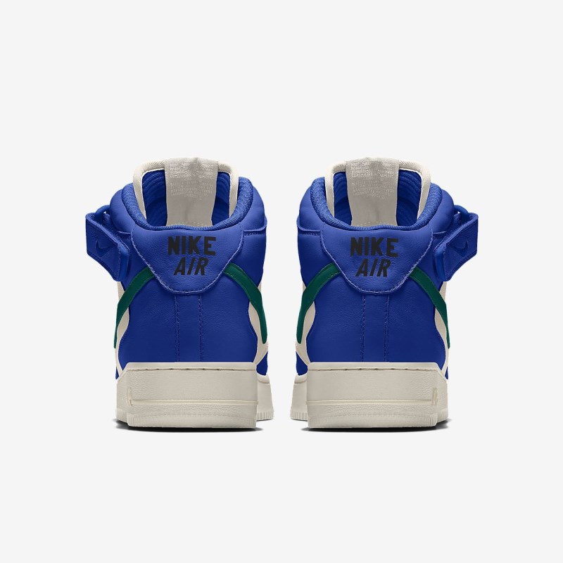 Nike Air Force 1 Mid Sneakers Dame Blå | CD2476-636