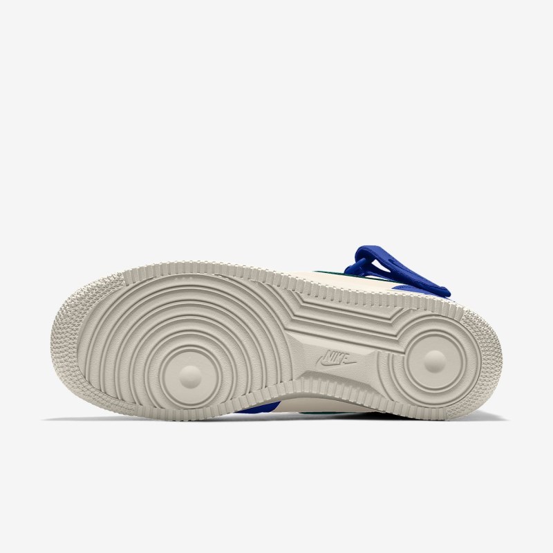 Nike Air Force 1 Mid Sneakers Dame Blå | CD2476-636