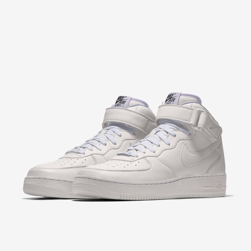 Nike Air Force 1 Mid Sneakers Herre Hvide | RA8635-482