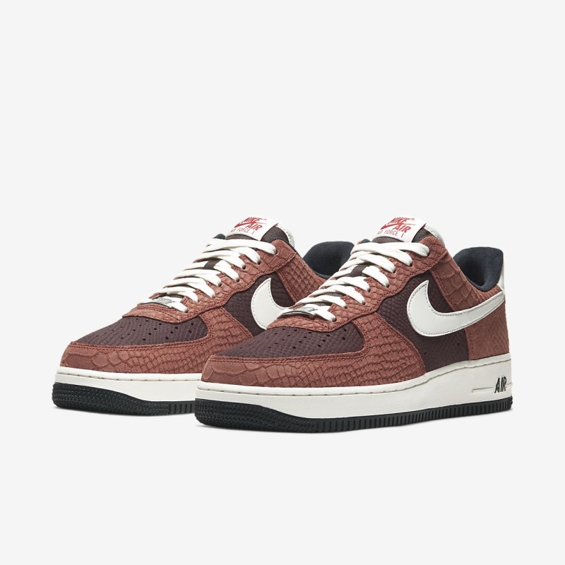 Nike Air Force 1 Premium Sneakers Herre Rød | OI0197-683
