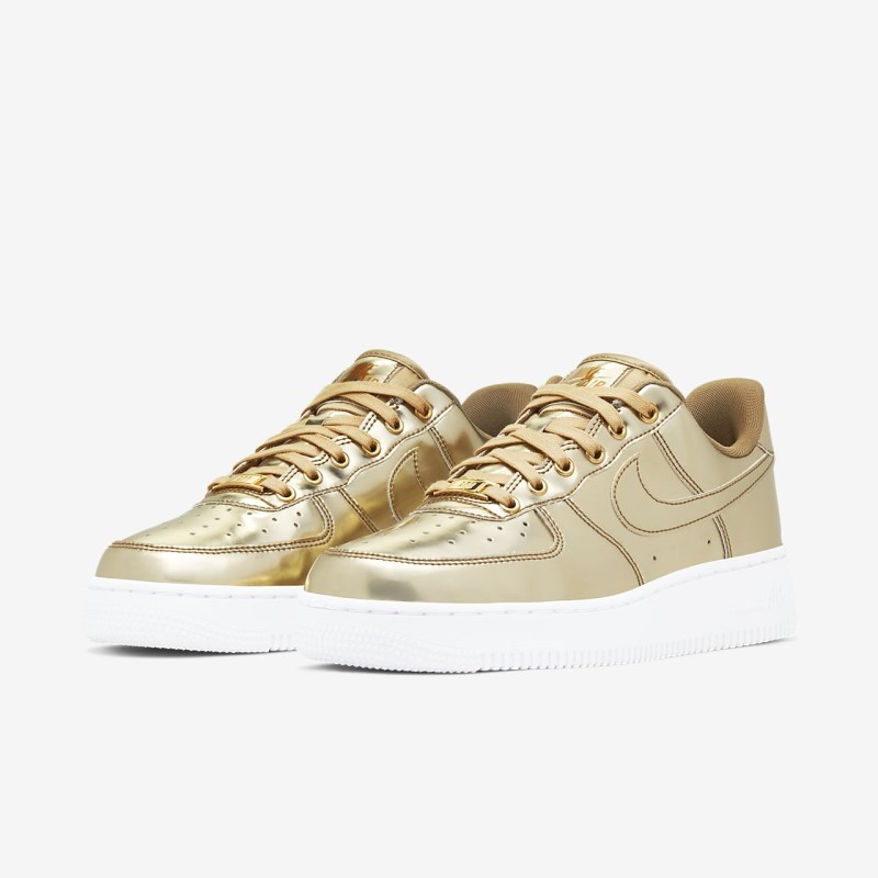 Nike Air Force 1 SP Sneakers Dame Guld | YJ8290-206