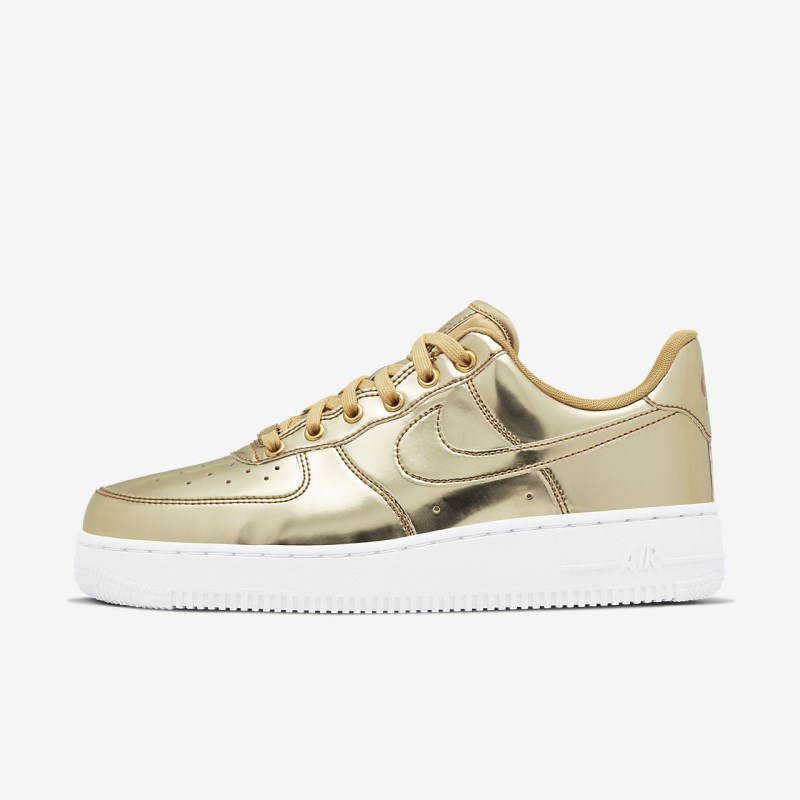Nike Air Force 1 SP Sneakers Dame Guld | YJ8290-206