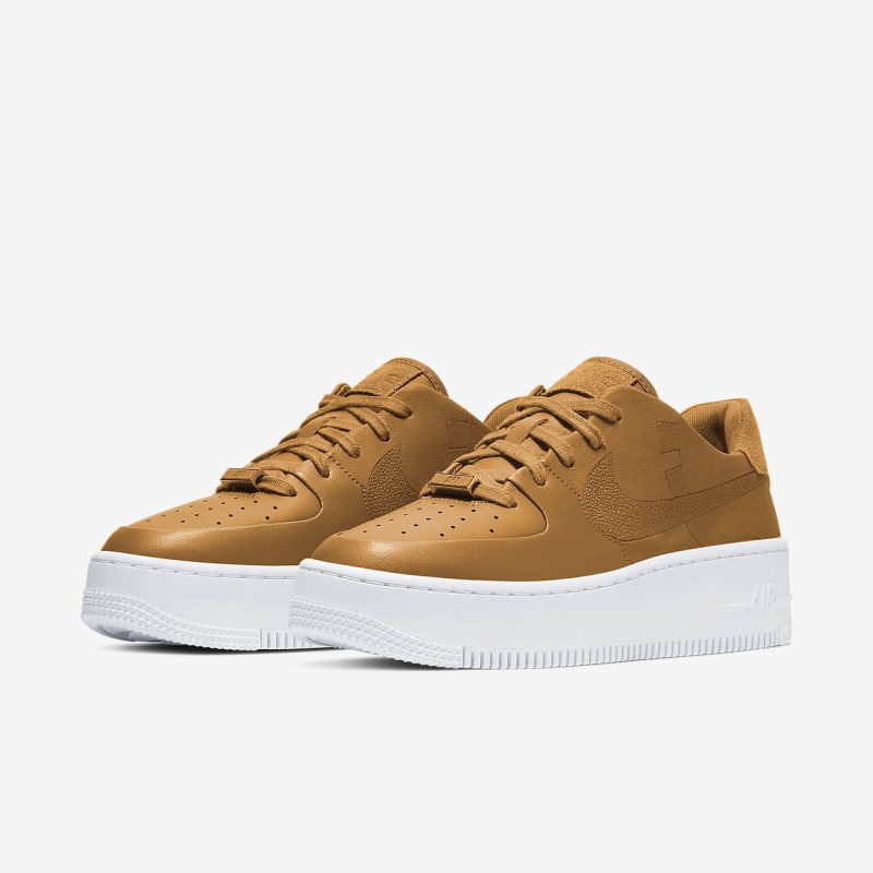 Nike Air Force 1 Sage Lav LX Sneakers Dame Brune | ER7550-233