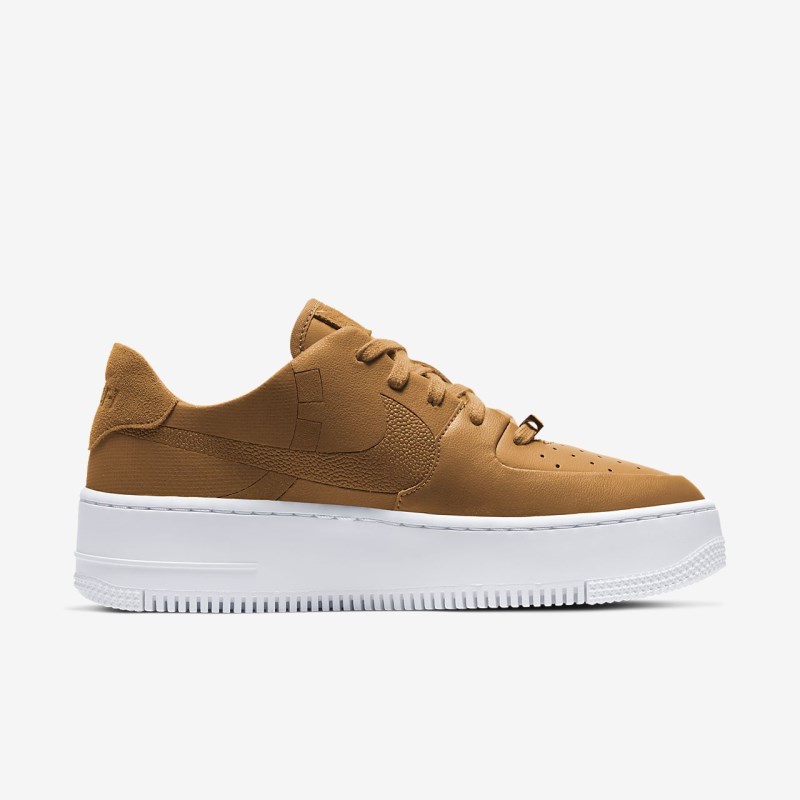 Nike Air Force 1 Sage Lav LX Sneakers Dame Brune | ER7550-233