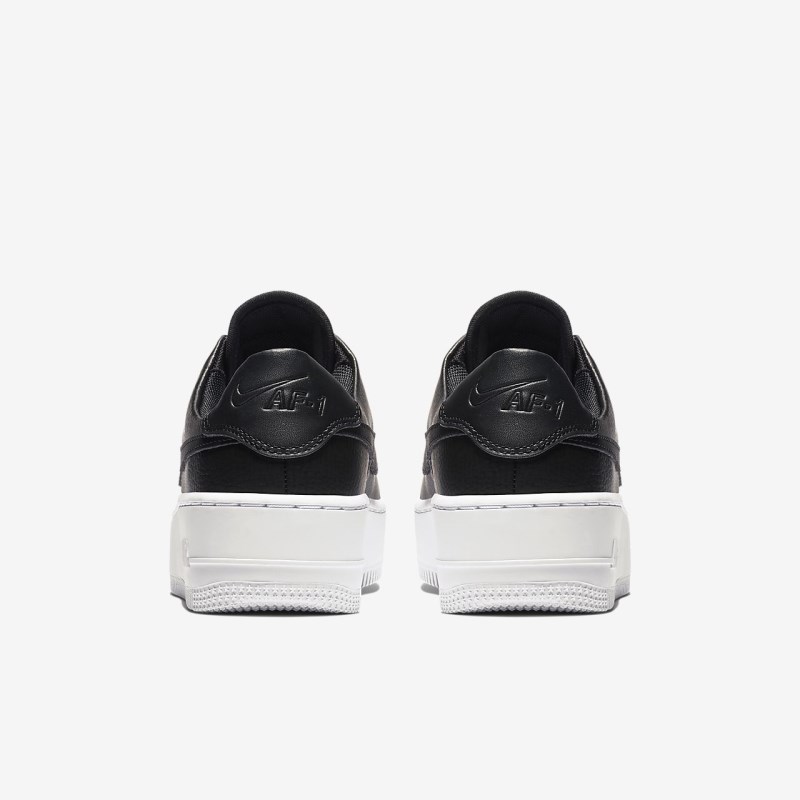 Nike Air Force 1 Sage Lav Sneakers Børn Sort | DW4833-935