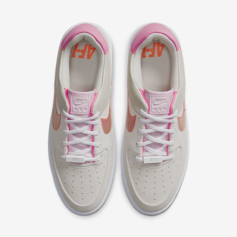 Nike Air Force 1 Sage Lav Sneakers Børn Beige | EY9234-532