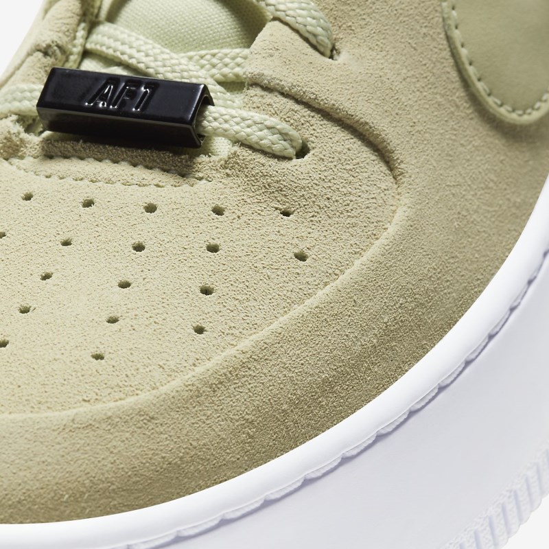Nike Air Force 1 Sage Lav Sneakers Børn Olivengrøn | FB2695-261