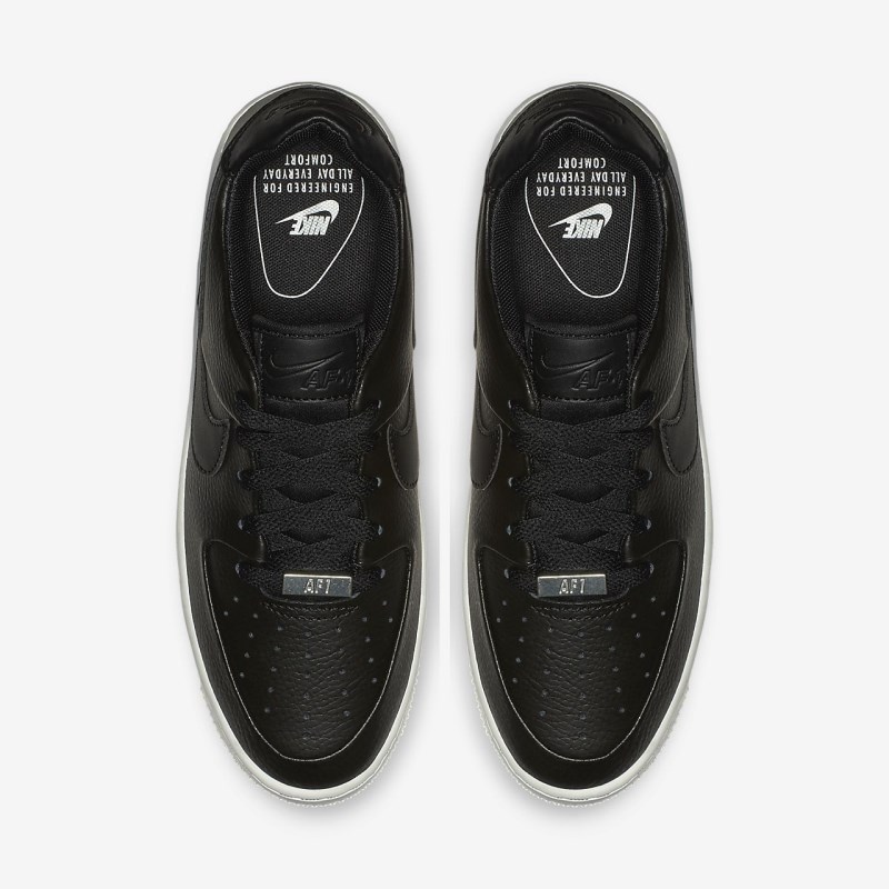 Nike Air Force 1 Sage Lav Sneakers Dame Sort | CZ7981-521