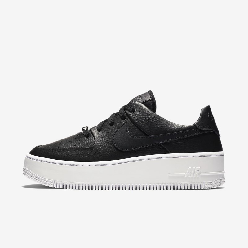 Nike Air Force 1 Sage Lav Sneakers Dame Sort | CZ7981-521