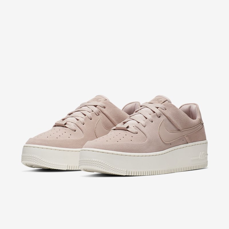 Nike Air Force 1 Sage Lav Sneakers Dame Beige | OK6239-581