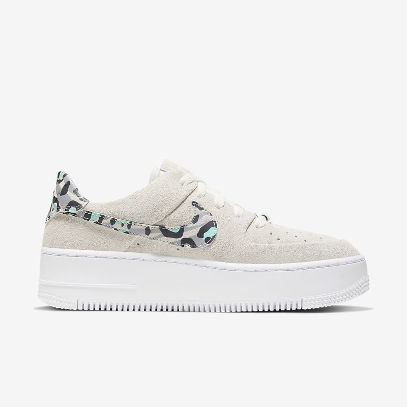Nike Air Force 1 Sage Lav Sneakers Dame Hvide | PF0894-075