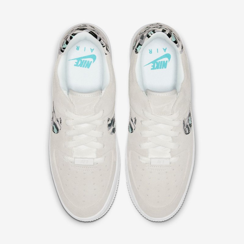 Nike Air Force 1 Sage Lav Sneakers Dame Hvide | PF0894-075