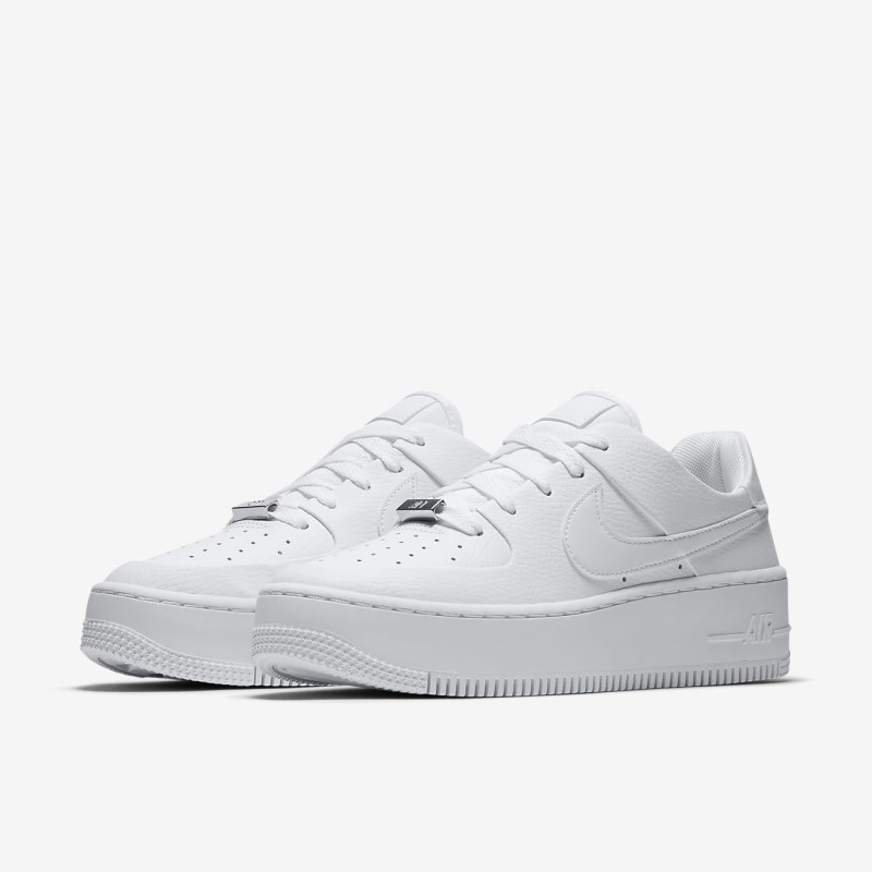 Nike Air Force 1 Sage Lav Sneakers Dame Hvide | UV3581-665