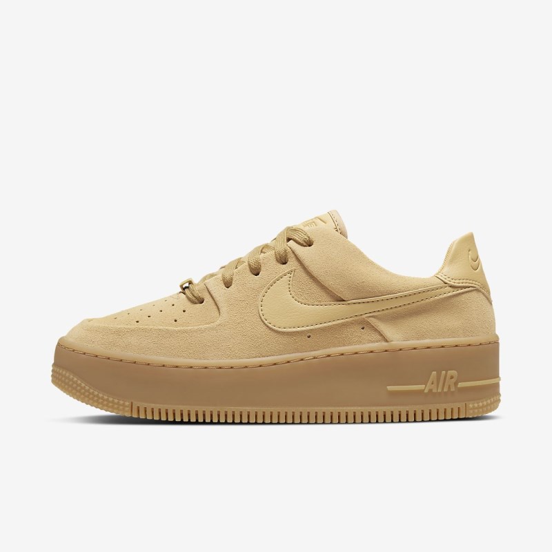 Nike Air Force 1 Sage Lav Sneakers Dame Guld | WM6207-304
