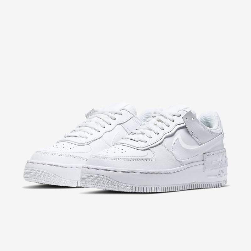 Nike Air Force 1 Shadow Sneakers Dame Hvide | VK1137-085