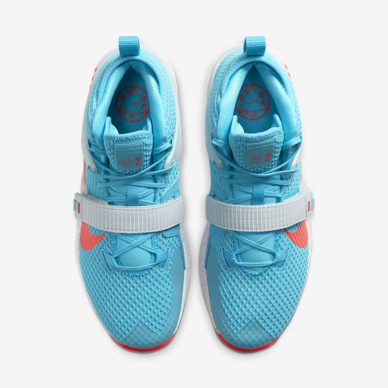 Nike Air Force Max II Basketball Sko Dame Blå | YC5842-493