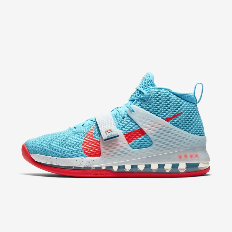 Nike Air Force Max II Basketball Sko Dame Blå | YC5842-493
