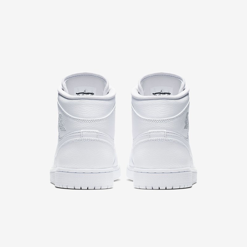 Nike Air Jordan 1 Mid Jordan Sko Herre Hvide | DJ2670-205