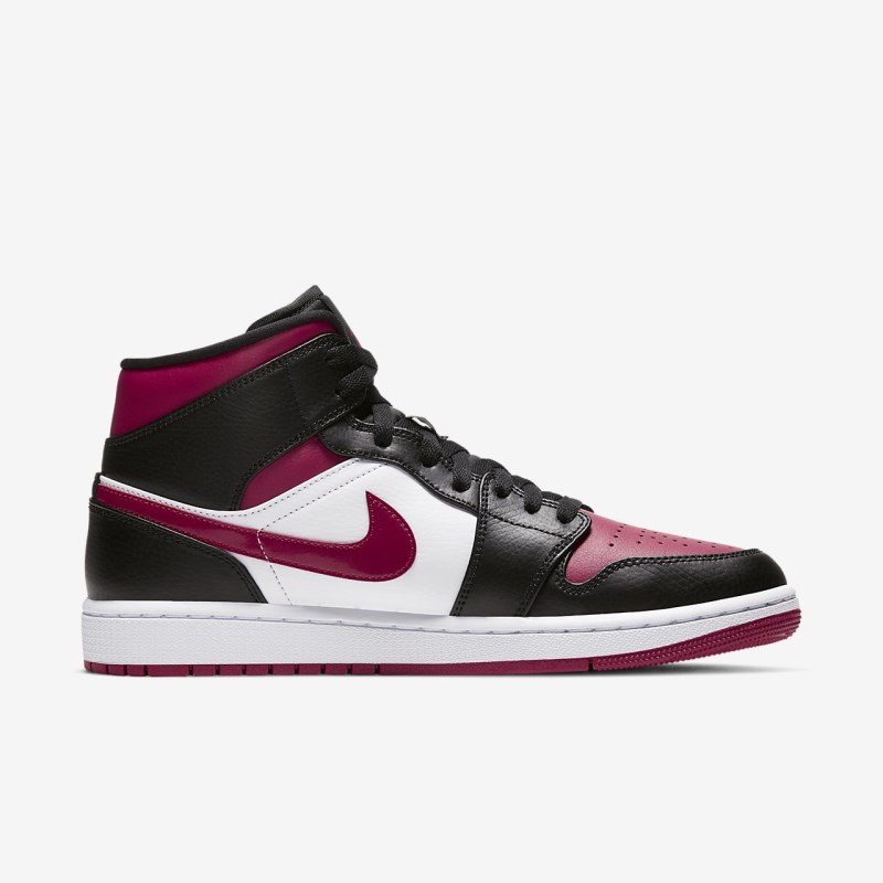 Nike Air Jordan 1 Mid Jordan Sko Herre Sort | EY8833-262