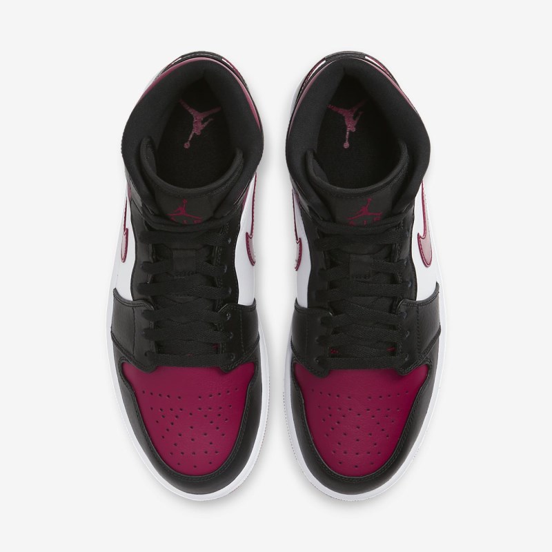 Nike Air Jordan 1 Mid Jordan Sko Herre Sort | EY8833-262