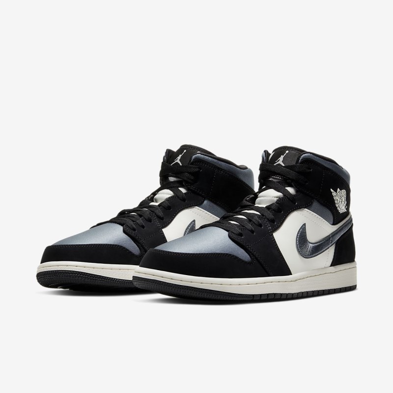Nike Air Jordan 1 Mid SE Jordan Sko Herre Sort | QI9041-507