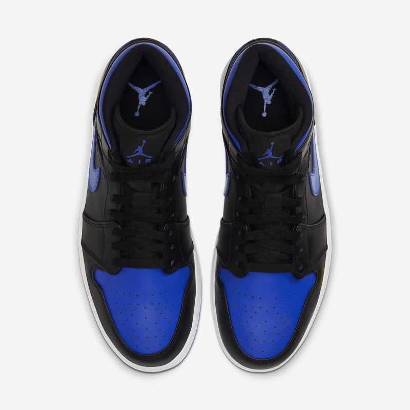 Nike Air Jordan 1 Mid Sneakers Herre Sort | FE8264-884